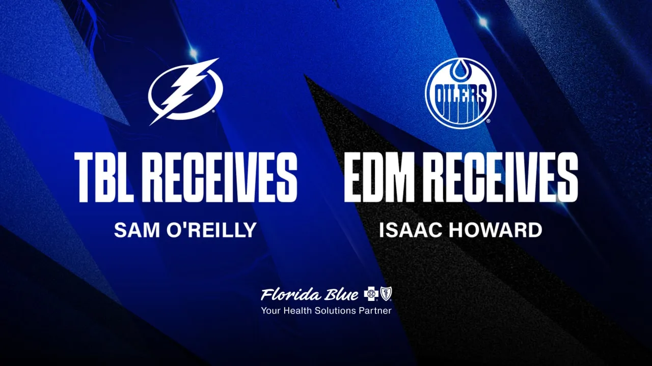 Lightning Rekrut Penyerang Sam O'Reilly dari Edmonton Oilers